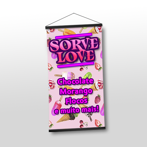 mini banner 40cm x 60cm
