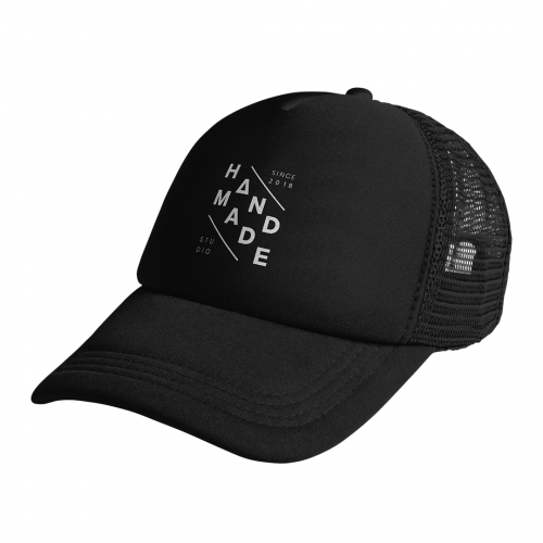 Boné Promocional Telado - Preto | ABA CURVA