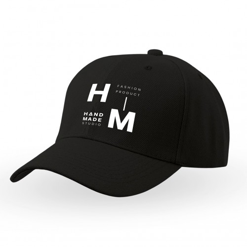 Boné Promocional - Preto | ABA CURVA