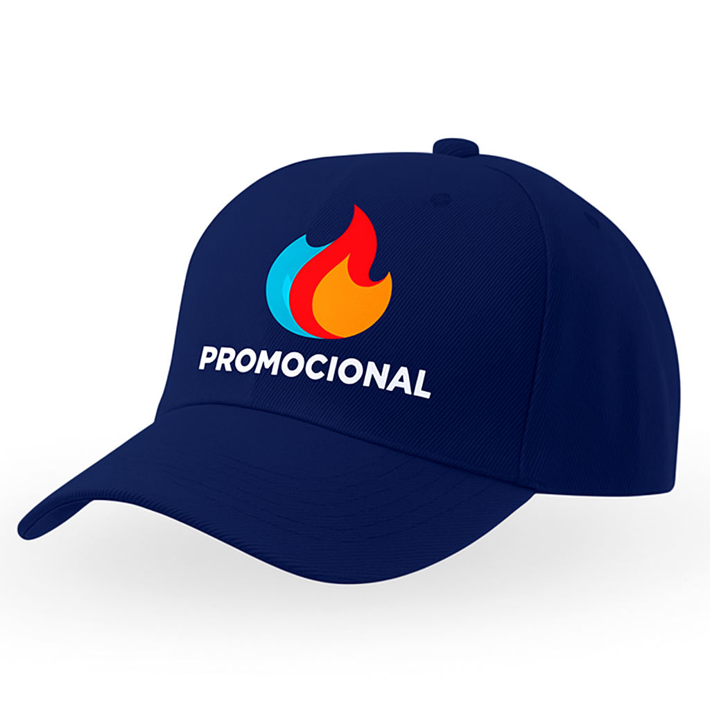 Boné Promocional - Azul Marinho | ABA CURVA