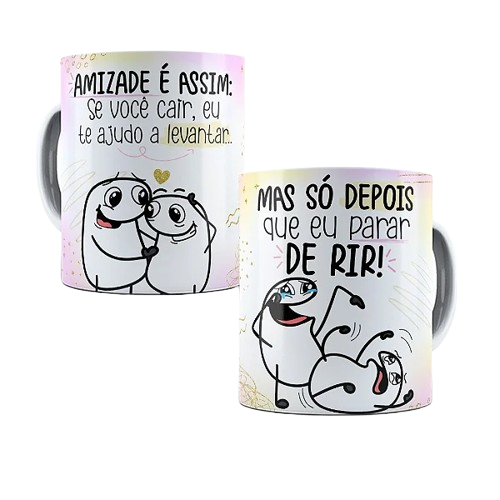 CANECA DE PORCELANA - PERSONALIZADA
