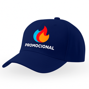 Boné Promocional - Azul Marinho | ABA CURVA
