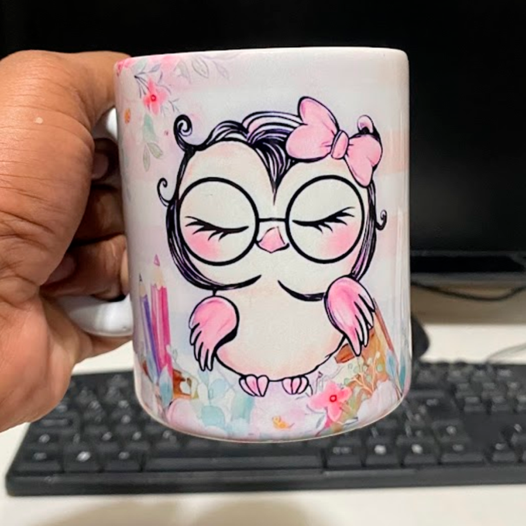 CANECA DE PORCELANA - PERSONALIZADA