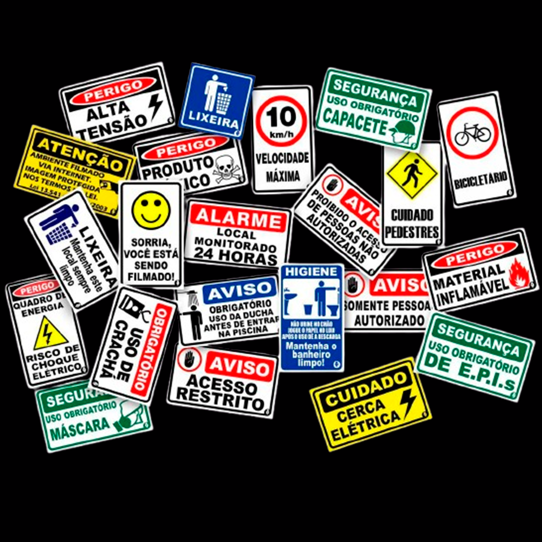 placa pvc (60cm x 40cm)