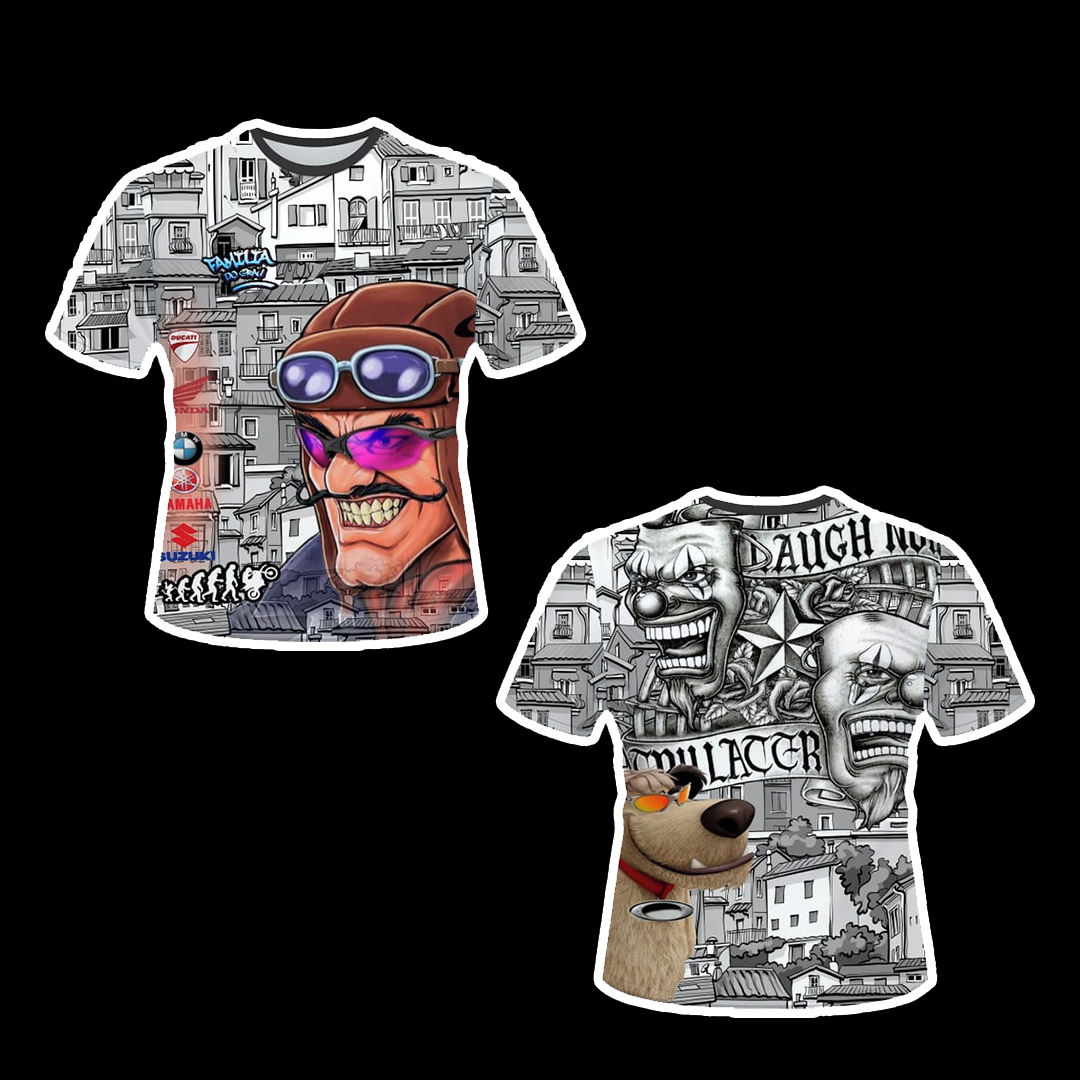 Camisa Sublimação Total Frente e Verso